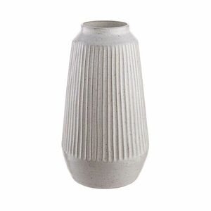 FINJA kerámia váza, fehér 31, 5cm kép
