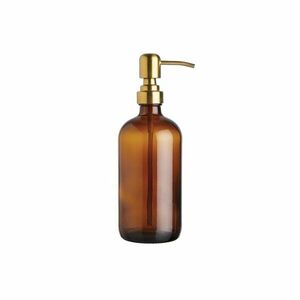 SOAP OPERA szappanadagoló, barna-arany 500ml kép