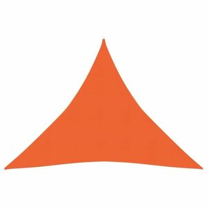 vidaXL narancssárga HDPE napvitorla 160 g/m² 4 x 4 x 4 m kép