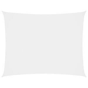 vidaXL fehér téglalap alakú oxford-szövet napvitorla 3 x 4, 5 m kép