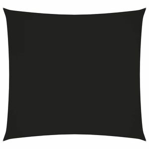 vidaXL fekete négyzet alakú oxford-szövet napvitorla 3 x 3 m kép