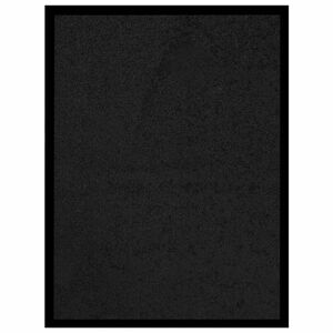 vidaXL fekete lábtörlő 40 x 60 cm kép