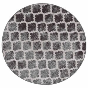 vidaXL többszínű csúszásmentes mosható szőnyeg φ120 cm kép