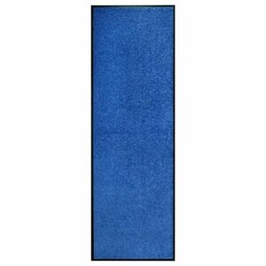 vidaXL kék kimosható lábtörlő 60 x 180 cm kép