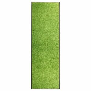 vidaXL zöld kimosható lábtörlő 60 x 180 cm kép