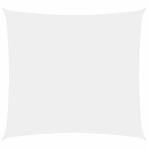 vidaXL fehér négyzet alakú oxford-szövet napvitorla 7 x 7 m kép