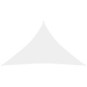 vidaXL fehér háromszögű oxford-szövet napvitorla 5 x 5 x 6 m kép