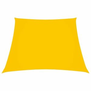vidaXL sárga trapéz alakú oxford-szövet napvitorla 2/4 x 3 m kép