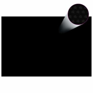 vidaXL fekete polietilén medencetakaró 300 x 200 cm kép