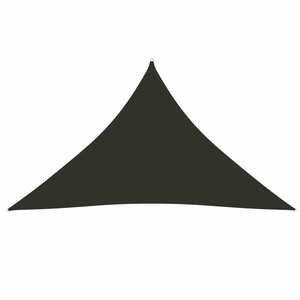 vidaXL antracitszürke háromszögű oxford-szövet napvitorla 3, 5x3, 5x4, 9m kép