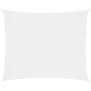 vidaXL fehér téglalap alakú oxford-szövet napvitorla 4 x 6 m kép