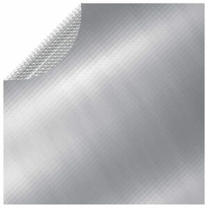 vidaXL ezüst polietilén medencetakaró 455 cm kép