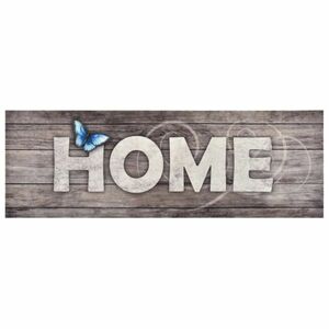vidaXL „Home” feliratú, mosható konyhai szőnyeg 45 x 150 cm kép