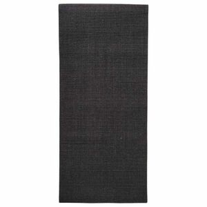 vidaXL fekete természetes szizálszőnyeg 66 x 150 cm kép