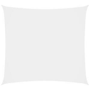 vidaXL fehér négyzet alakú oxford-szövet napvitorla 5 x 5 m kép
