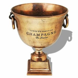 vidaXL győzelmi kupa pezsgőhűtő vörösréz barna kép