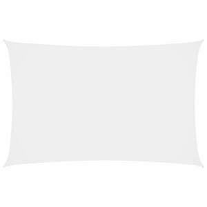vidaXL fehér téglalap alakú oxford-szövet napvitorla 4 x 7 m kép