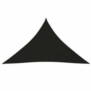 vidaXL fekete háromszögű oxford-szövet napvitorla 5 x 5 x 6 m kép