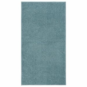 vidaXL kék rövid szálú szőnyeg 80 x 150 cm kép
