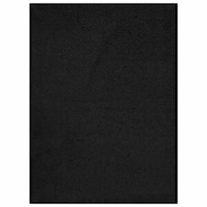 vidaXL fekete lábtörlő 60 x 80 cm kép