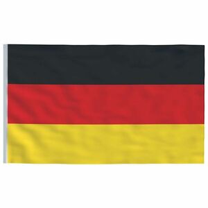 vidaXL német zászló 90 x 150 cm kép
