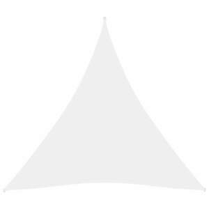 vidaXL fehér háromszögű oxford-szövet napvitorla 3, 6 x 3, 6 x 3, 6 m kép