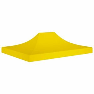 vidaXL sárga tető partisátorhoz 4 x 3 m 270 g/m² kép