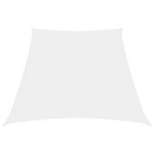 vidaXL fehér trapéz alakú oxford-szövet napvitorla 2/4 x 3 m kép