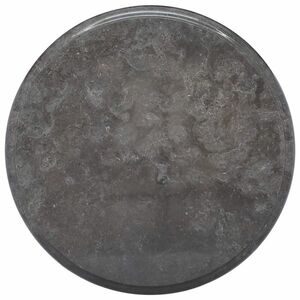 vidaXL fekete márvány asztallap Ø40 x 2, 5 cm kép