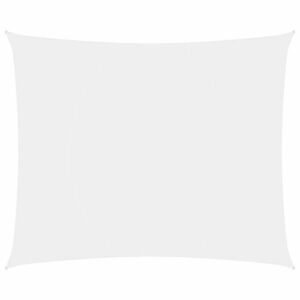 vidaXL fehér téglalap alakú oxford-szövet napvitorla 6 x 8 m kép