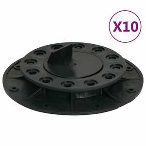 vidaXL 10 db állítható láb deszkázathoz 20-30 mm kép