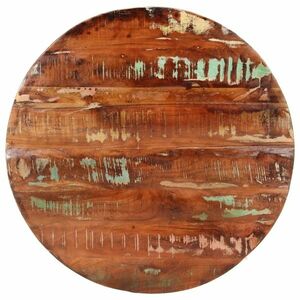 vidaXL tömör újrahasznosított fa kerek asztallap Ø70 x 3, 8 cm kép
