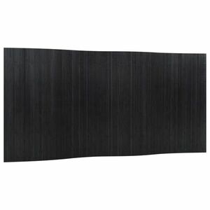 vidaXL fekete bambusz térelválasztó 165 x 400 cm kép