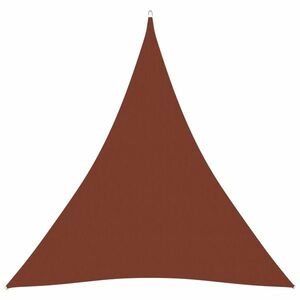 vidaXL terrakotta háromszögű oxford-szövet napvitorla 4, 5x4, 5x4, 5 m kép