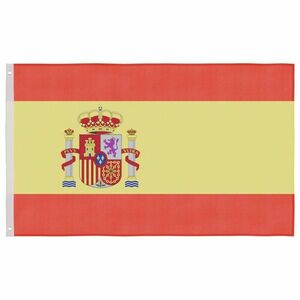 vidaXL spanyol zászló 90 x 150 cm kép