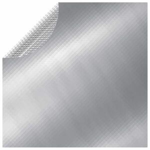 vidaXL ezüst polietilén medencetakaró 527 cm kép