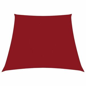 vidaXL piros trapéz alakú oxford-szövet napvitorla 2/4 x 3 m kép