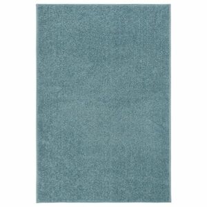 vidaXL kék rövid szálú szőnyeg 160 x 230 cm kép