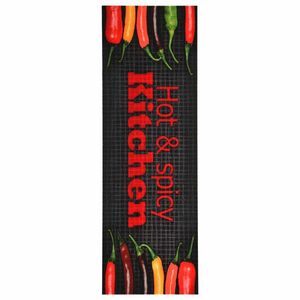 vidaXL "Hot&Spicy" mosható konyhai szőnyeg 45 x 150 cm kép