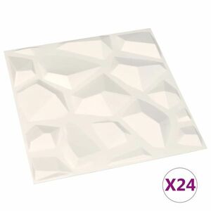 vidaXL 24 darab 3D fali panel 0, 5 x 0, 5 m 6 m² kép