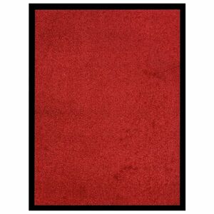 vidaXL piros lábtörlő 40 x 60 cm kép
