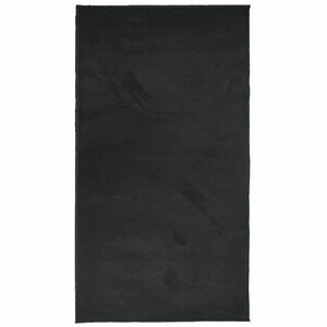 vidaXL OVIEDO fekete rövid szálú szőnyeg 80 x 150 cm kép