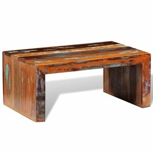 vidaXL újrahasznosított fa bútorok kép
