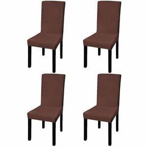 vidaXL 4 db barna szabott nyújtható székszoknya kép