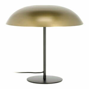 Aranyszínű asztali lámpa fém búrával (magasság 34 cm) Carlisa – Kave Home kép