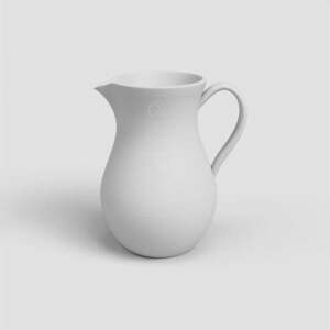 Fehér kerámia kézzel készített váza (magasság 30 cm) Harmonia – Artevasi kép
