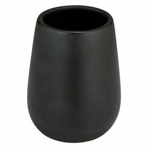 Fekete kerámia fogkefetartó pohár Nerno – Wenko kép