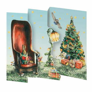 Üdvözlőlap szett 5 db-os karácsonyi mintával Mondoodle – Roger la Borde kép