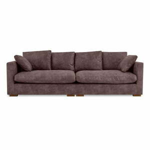 Sötétbarna kanapé 266 cm Comfy – Scandic kép