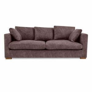 Sötétbarna kanapé 220 cm Comfy – Scandic kép